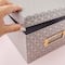 DCWV® Gray & Rose Gold Photo Box with Bookplate